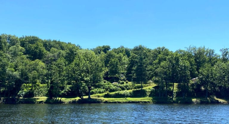 Vue de lac