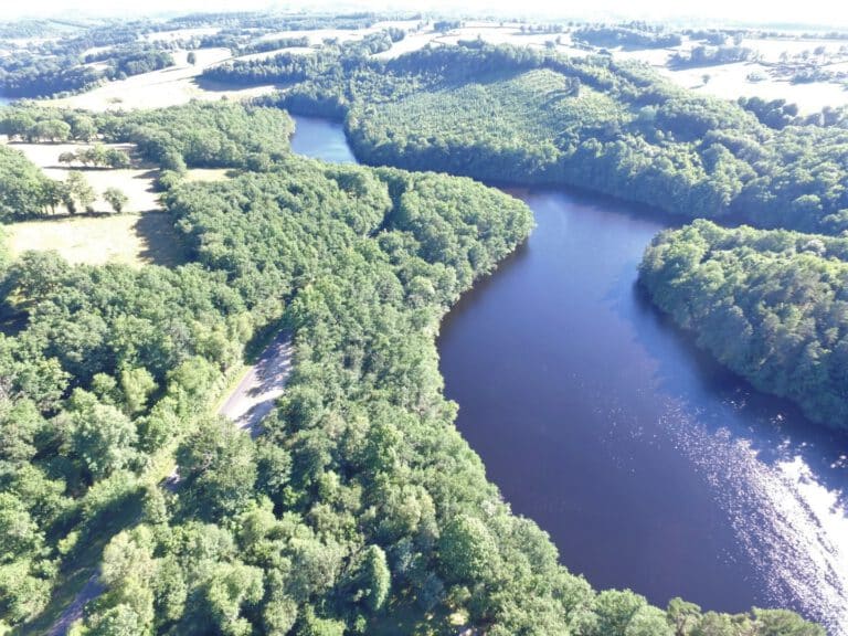 Camping in vogelvlucht